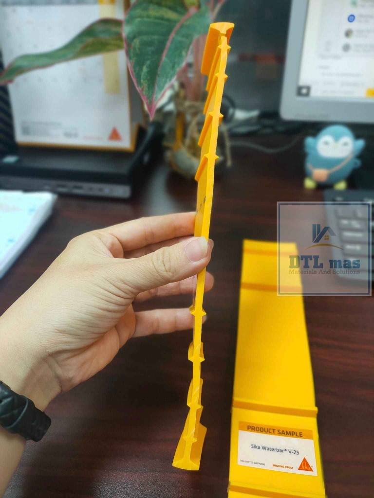 Sika Waterbar V25Eco - Băng cản nước PVC đàn hồi Kinh tế - Giá rẻ