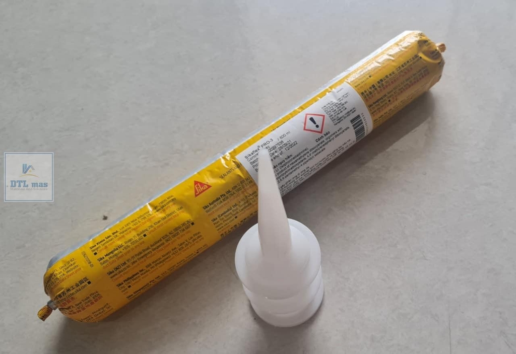 Sikaflex PRO 3 - Tuýp 600ml - Keo Trám Khe Kháng Hóa Chất Đàn Hồi Cao (Sản phẩm thay thế cho Sikaflex Pro 3WF trước đây)