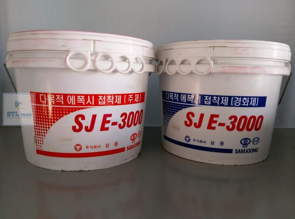 SJE 3000 20Kg - Keo gắn đá 2 thành phần gốc Epoxy nhập khẩu chính hãng Hàn Quốc