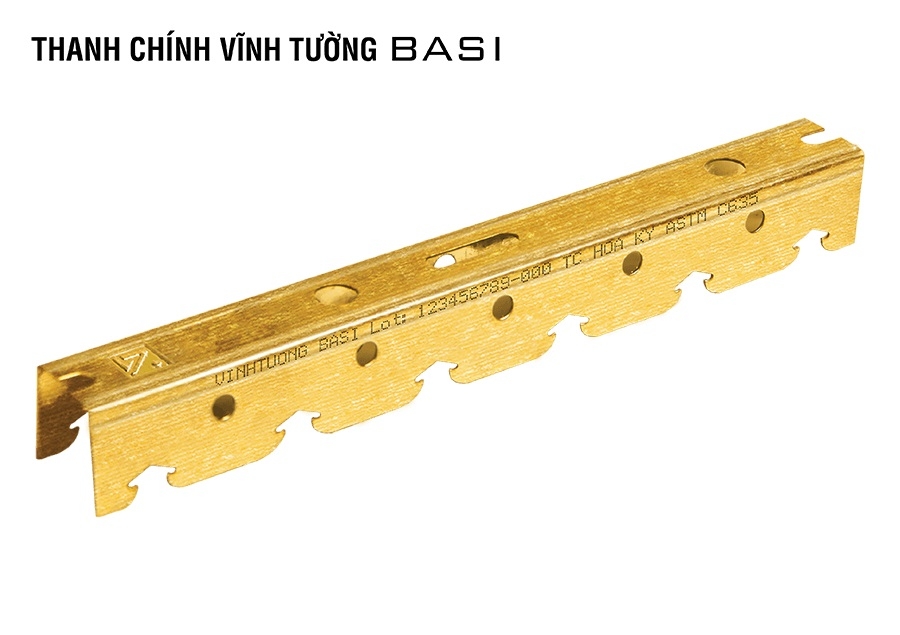 Khung trần chìm Vĩnh Tường - Xương cá Basi 3660mm
