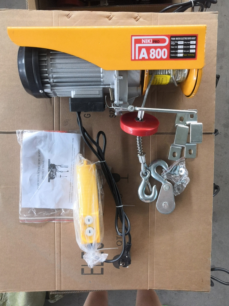 Máy Tời Treo NIKI PA800-30m