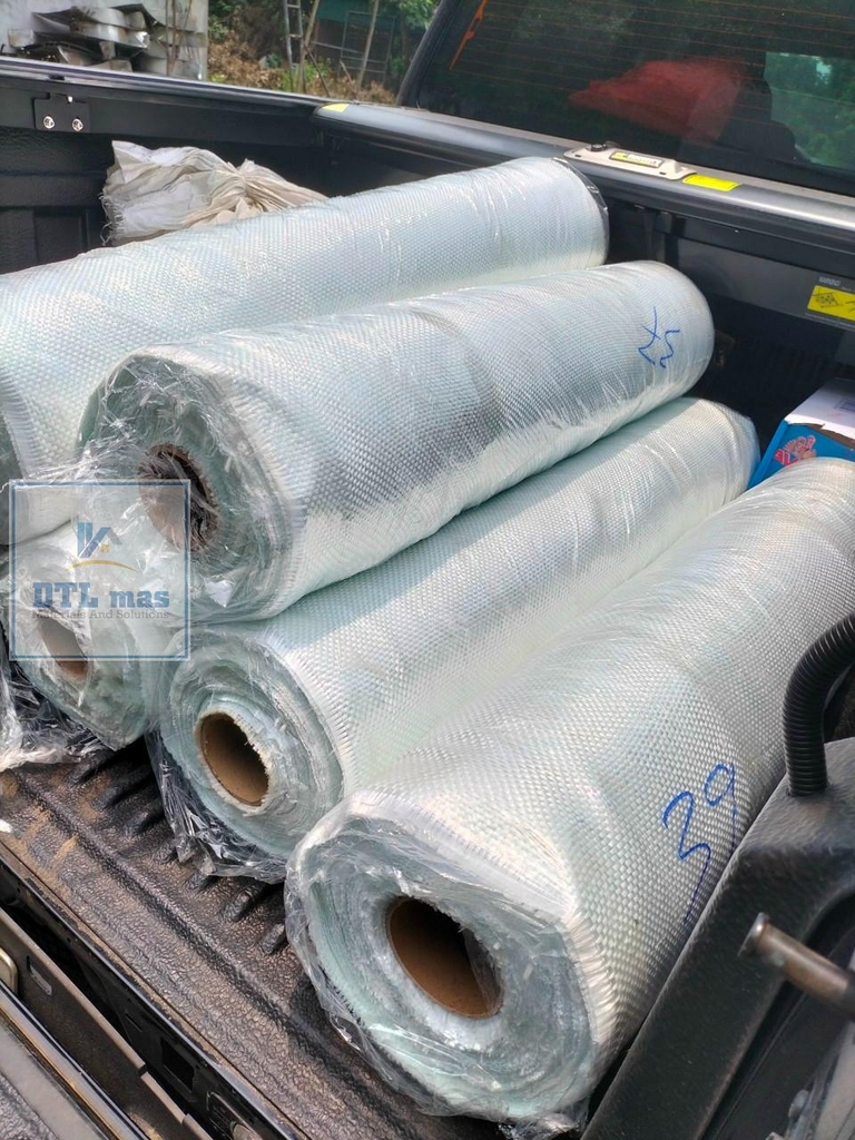 Vải thủy tinh có dệt 600g/m2 - Vải thủy tinh chống cháy, cách nhiệt, cách âm tốt