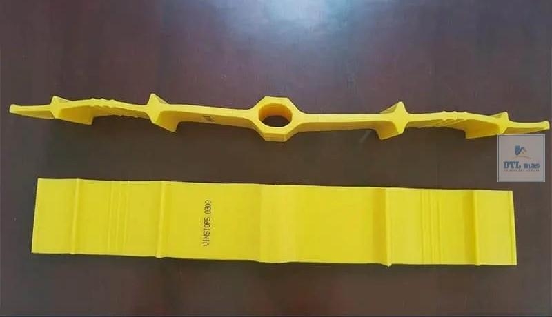 VINSTOPS O300 - Băng Cản Nước PVC Cho Khe Lún, Khe Co Giãn, Mạch Ngừng Bê Tông - Khổ Rộng 300mm