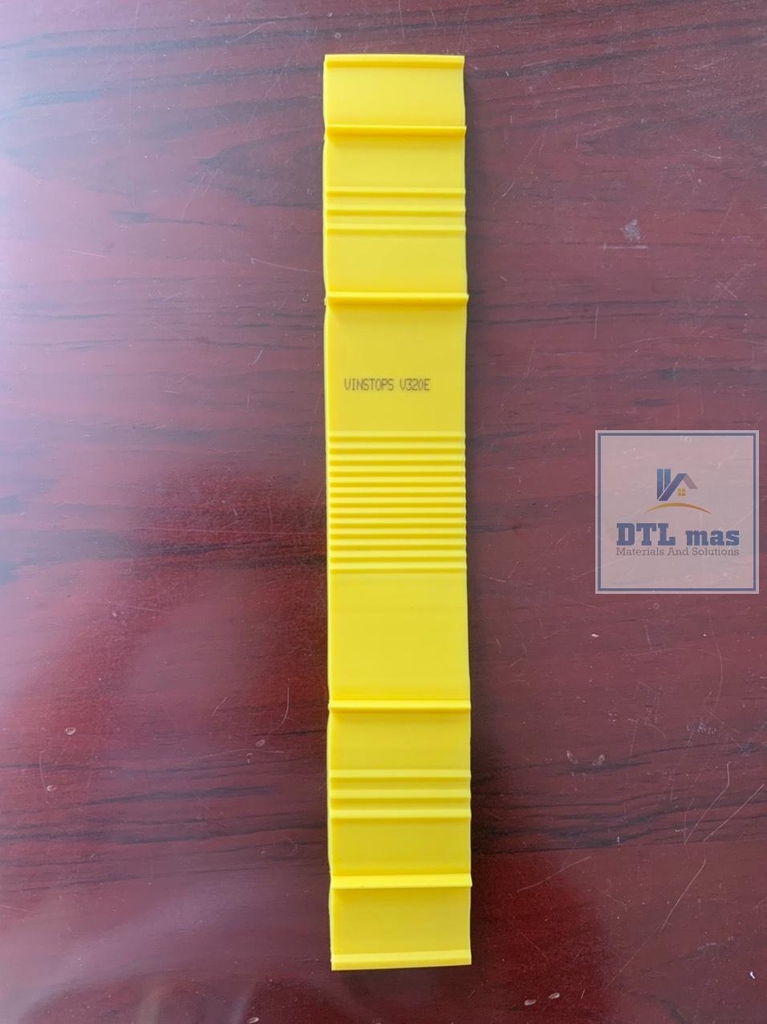 VINSTOPS V320E - Băng Cản Nước PVC Cho Khe Co Giãn, Mạch Ngừng Bê Tông - Khổ Rộng 300mm