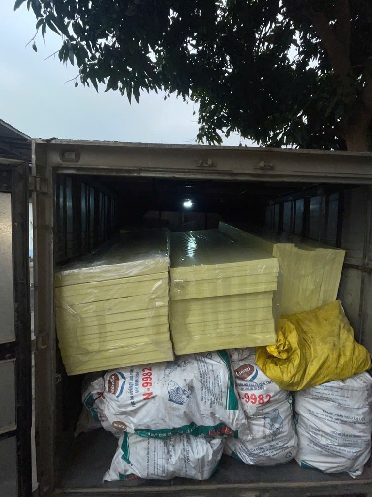 Xốp XPS 1800x600x25mm, Tỉ trọng 35kg/m3. Xốp cách âm, cách nhiệt, chống nóng, bảo vệ lớp chống thấm, chèn khe lún