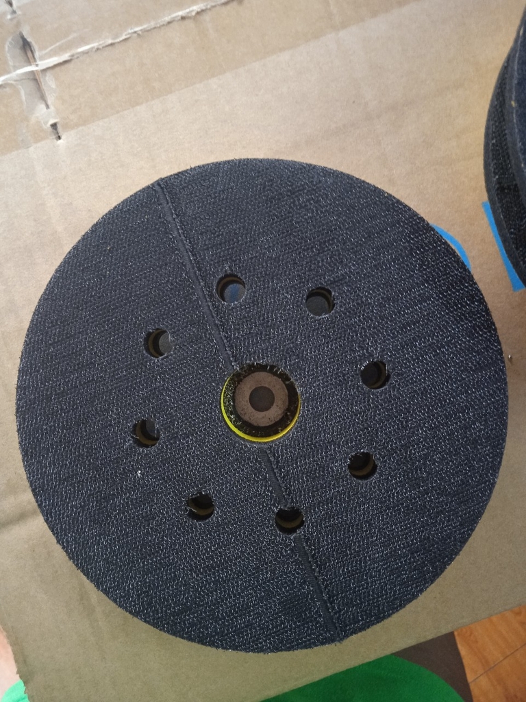 Pad dính gắn đĩa nhựa D180mm