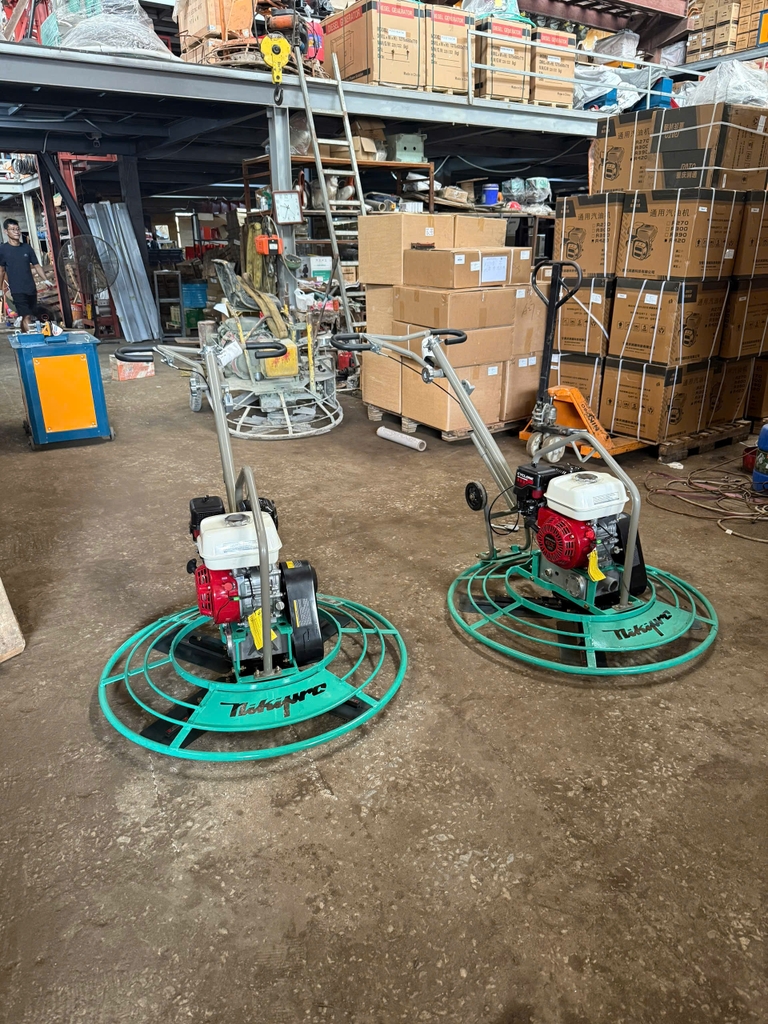 Máy Xoa Nền Bê Tông Tốc Nhanh Nikipro HKT-36 lắp đầu nổ Honda GX200 Thailand (Chưa Gồm Mâm Xoa)