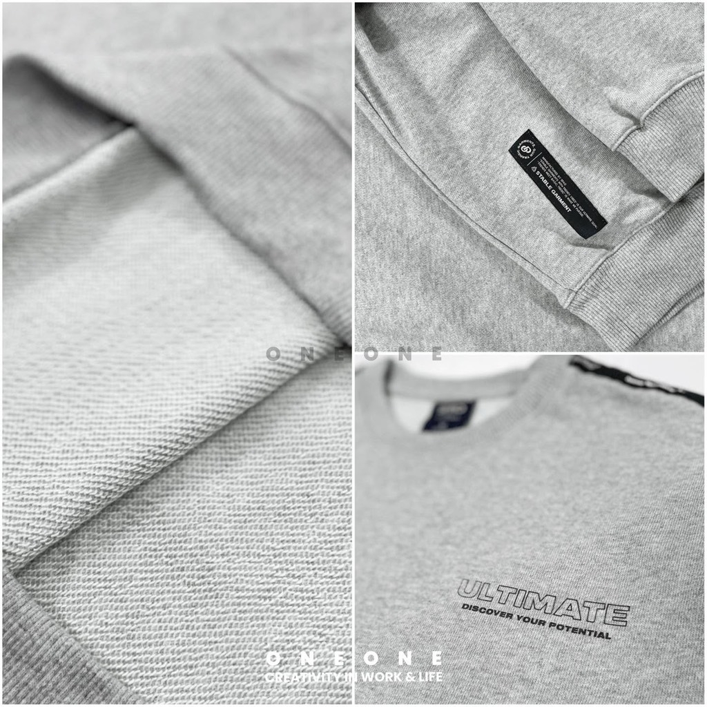 Lettering Basic Sweatshirt