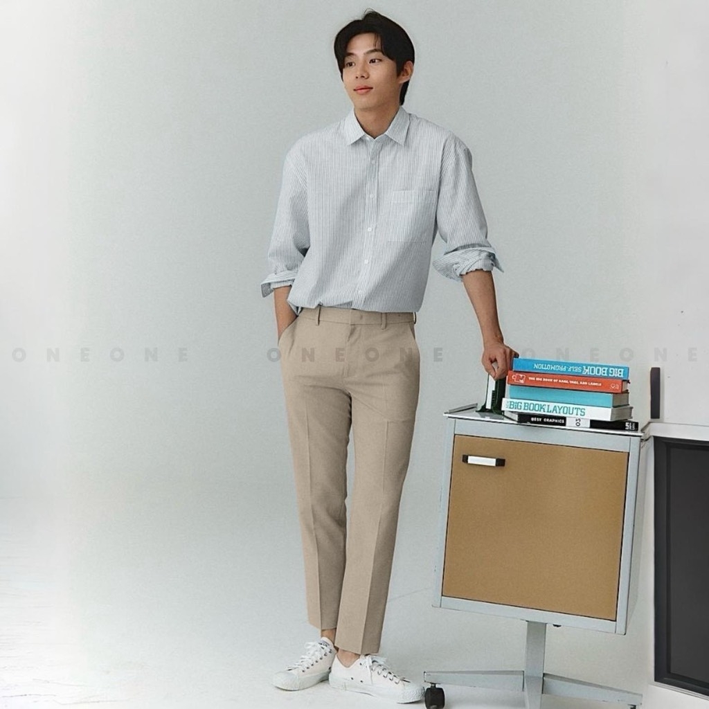 Tapered Side Banding Slacks