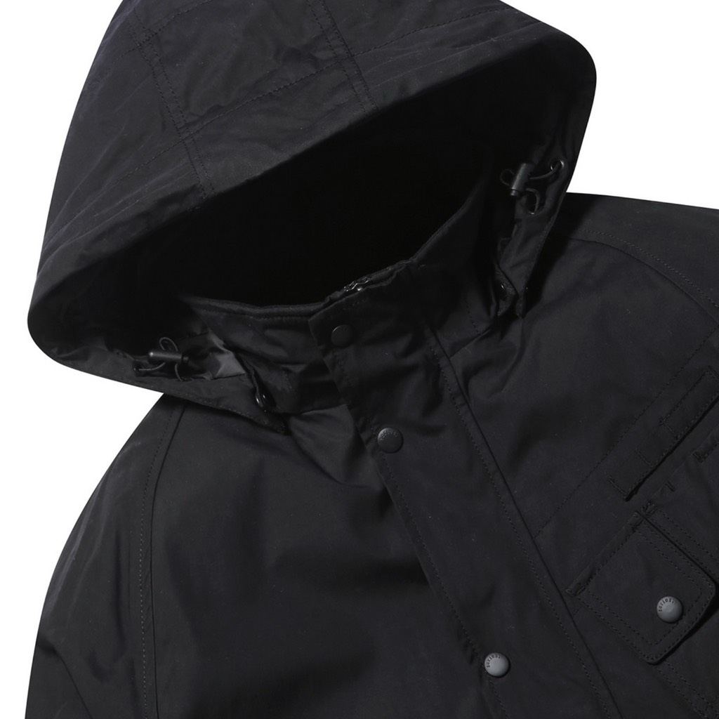 Hooded detachable field jacket S2UAW22201BKX