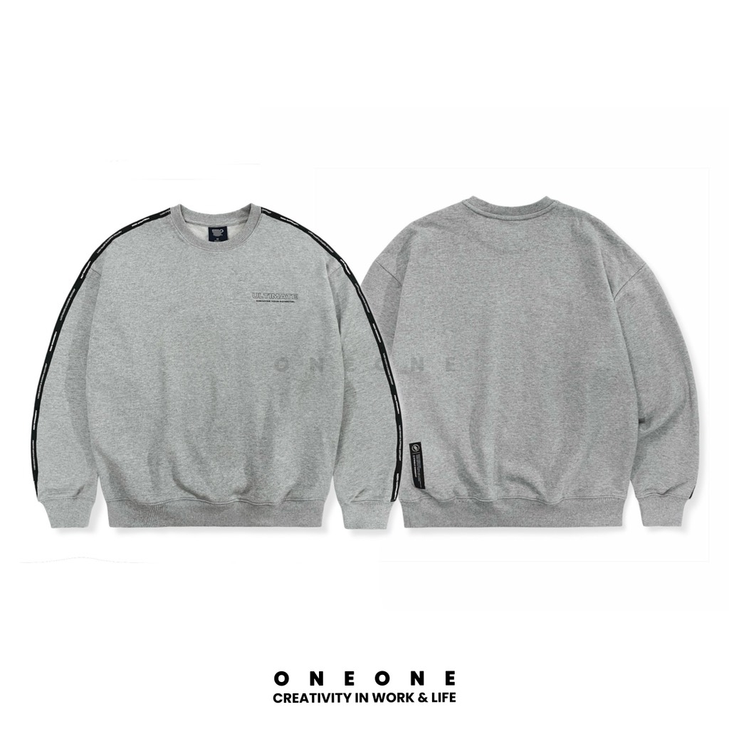 Lettering Basic Sweatshirt