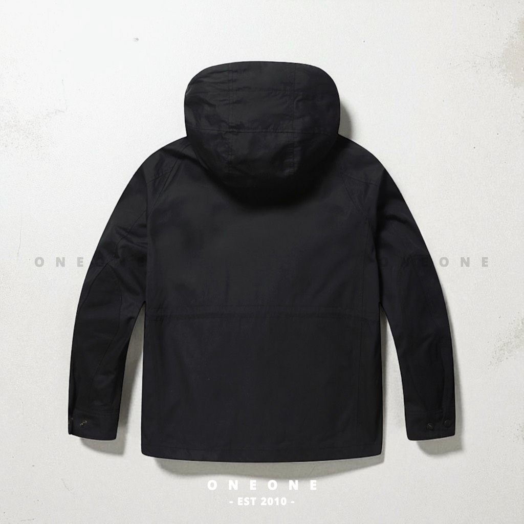 Hooded detachable field jacket S2UAW22201BKX
