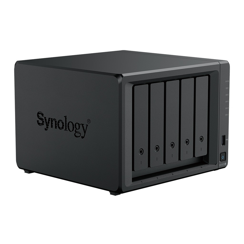 Nas Synology DS1525+ Thiết bị lưu trữ mạng 5 bay ổ cứng mới nhất 2025 | ISA TECH