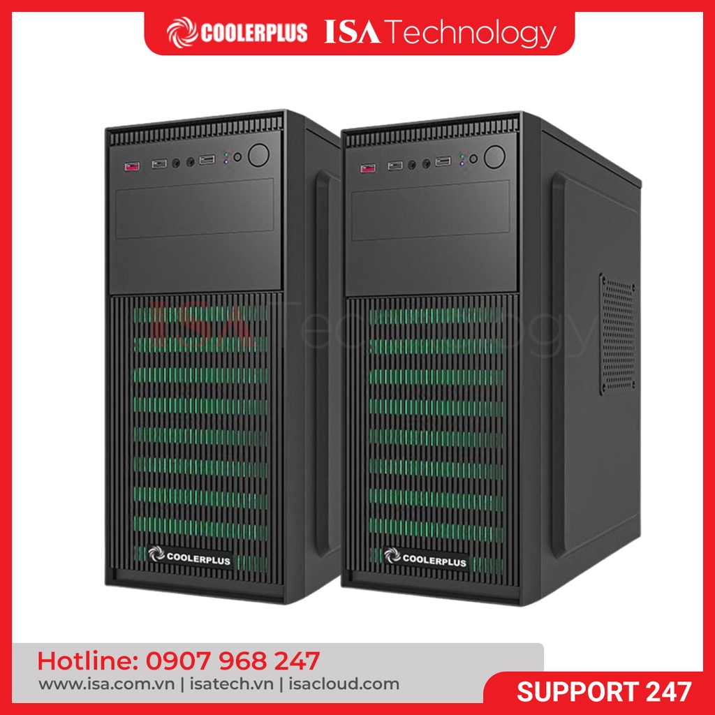 Vỏ case máy tinh văn phòng Coolerplus CPC - A22