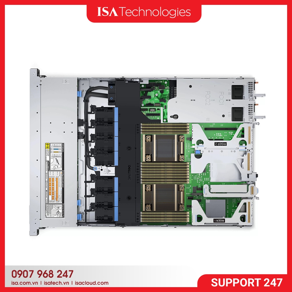 Máy chủ Dell PowerEdge R650xs – 8 X 2.5 INCH