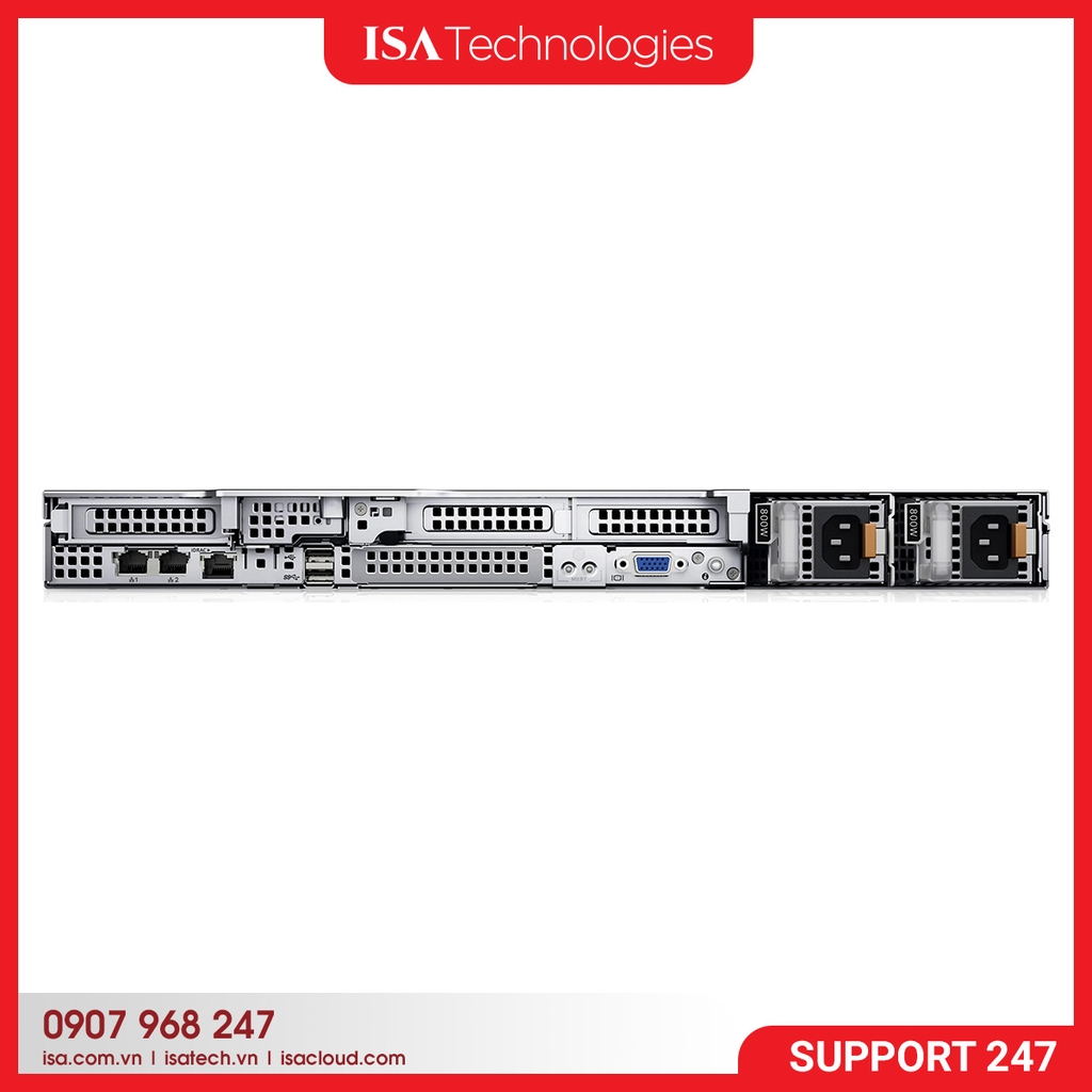 Máy chủ Dell PowerEdge R650xs – 8 X 2.5 INCH