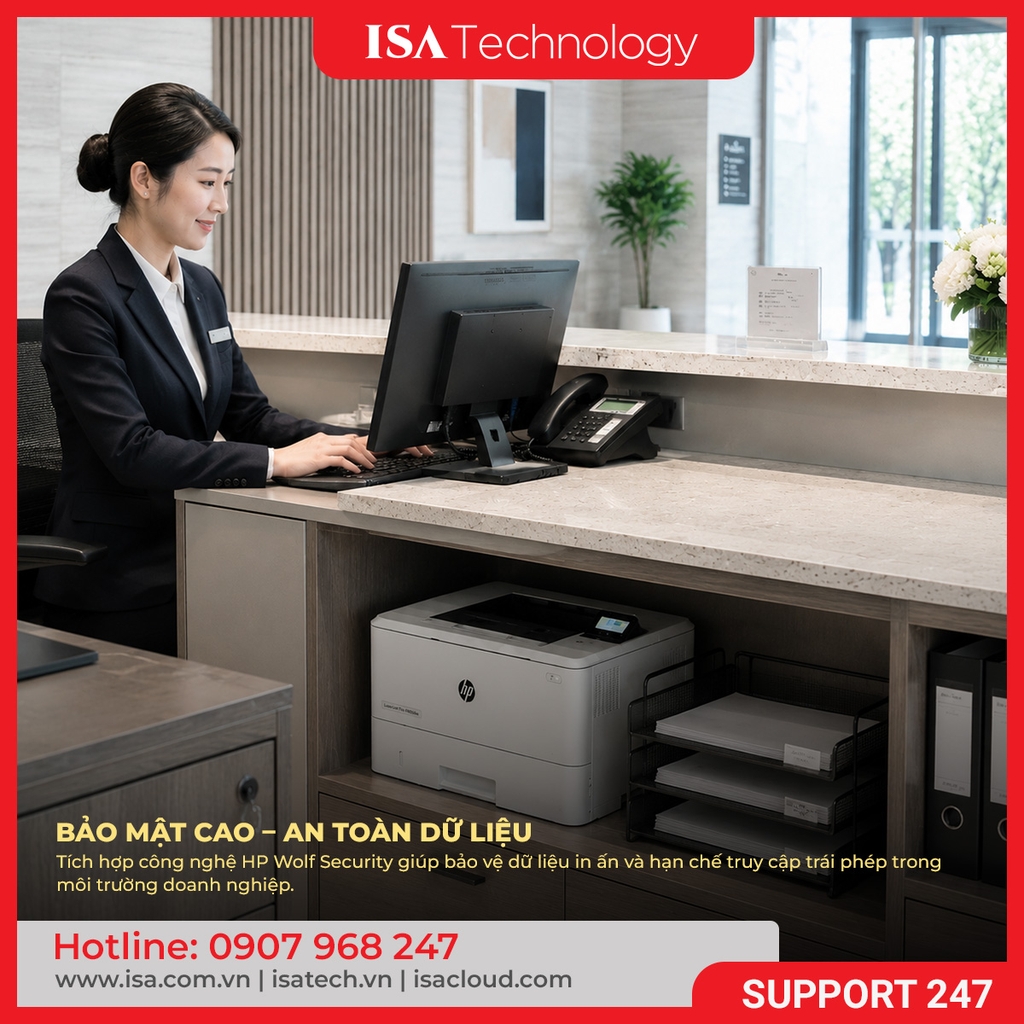 Máy in Laser đen trắng HP 4003dn 2Z609A (A4 | A5| In đảo mặt | USB | LAN)