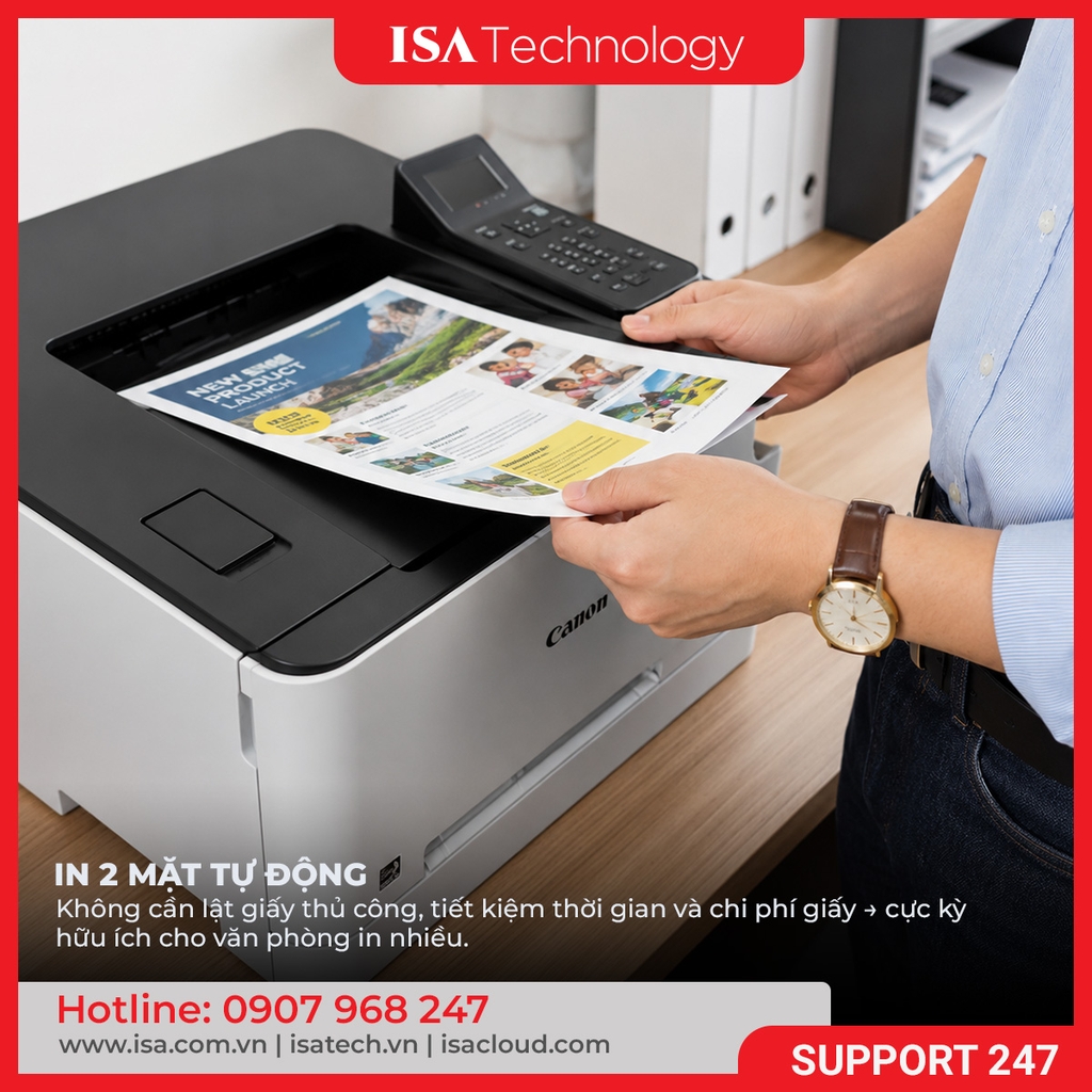 Máy in laser màu Canon LBP623CDW (A4/A5/ USB/ LAN/ WIFI)