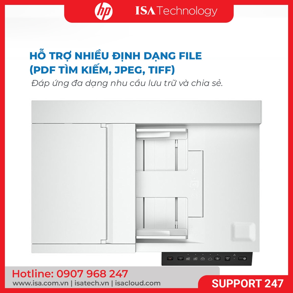 Máy Scan HP Scanjet Pro 2600 F1 20G05A (A4/A5/ Đảo mặt/ ADF/ USB)