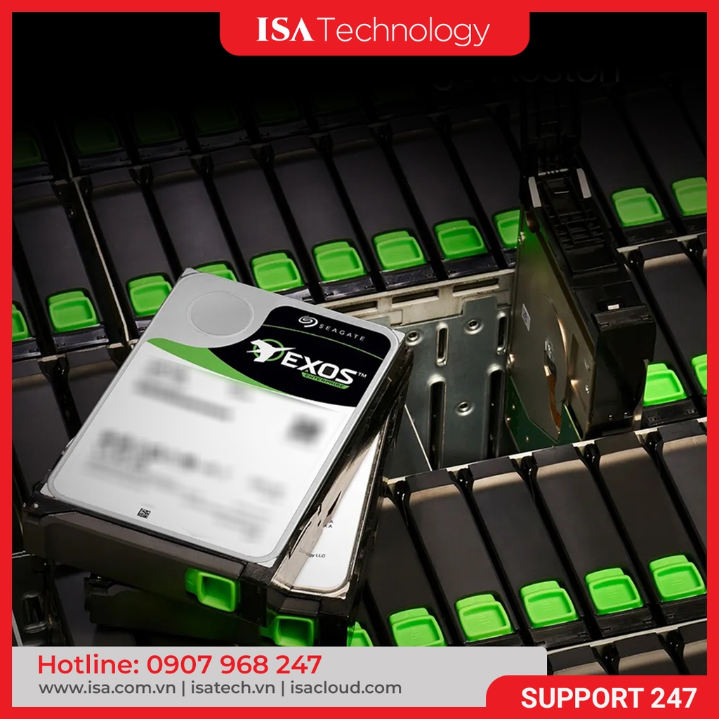 Ổ cứng HDD Seagate Exos 7E10 4TB (ST4000NM024B) HDD 3.5