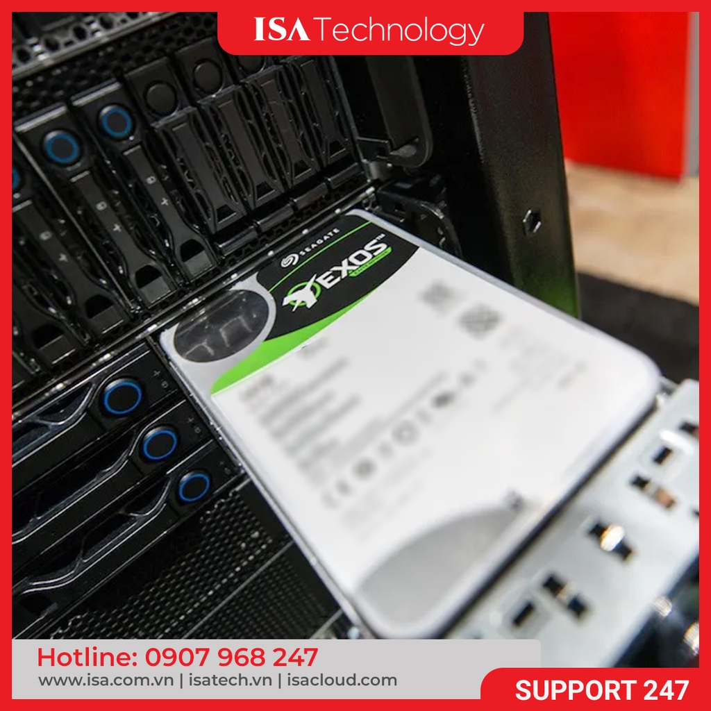 Ổ cứng Seagate Exos M 28TB ST28000NM003K 7200RPM cache 512MB SATA 6GB/ 3.5