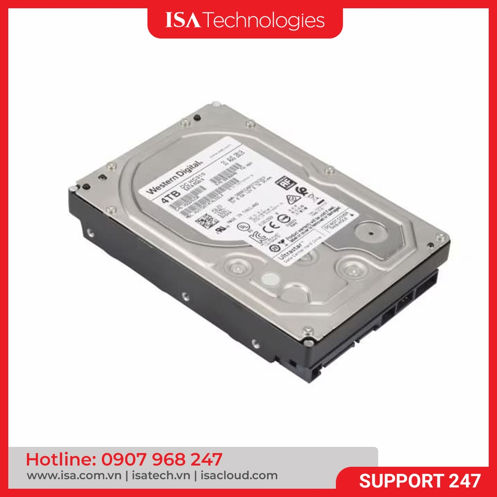 Ổ cứng Western Digital Ultrastar DC HC310 4TB