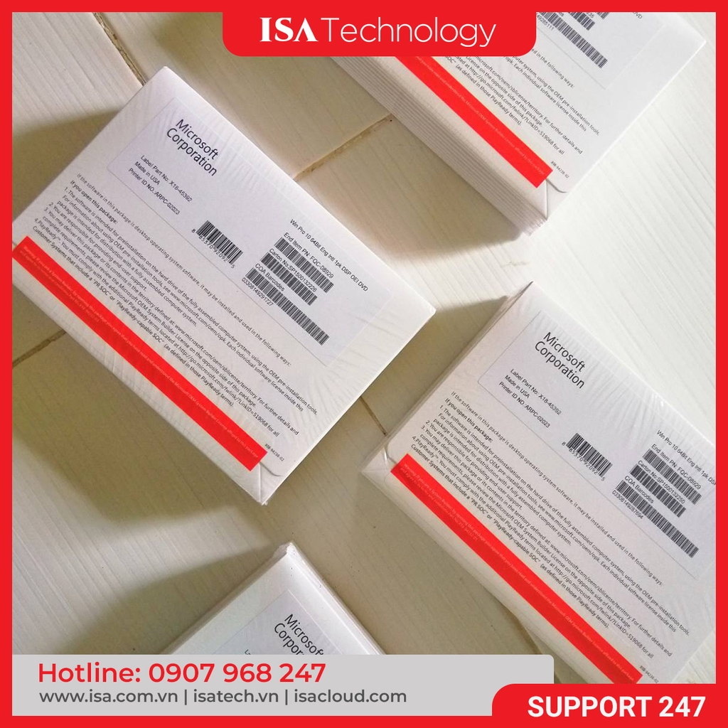 Phần mềm Win Pro 11 64Bit Eng Intl 1pk DSP OEI DVD (FQC-10528)