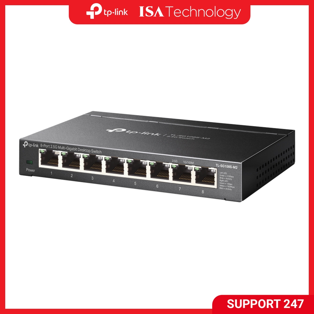 Switch TP-Link 8-Cổng 2.5G TL-SG108-M2