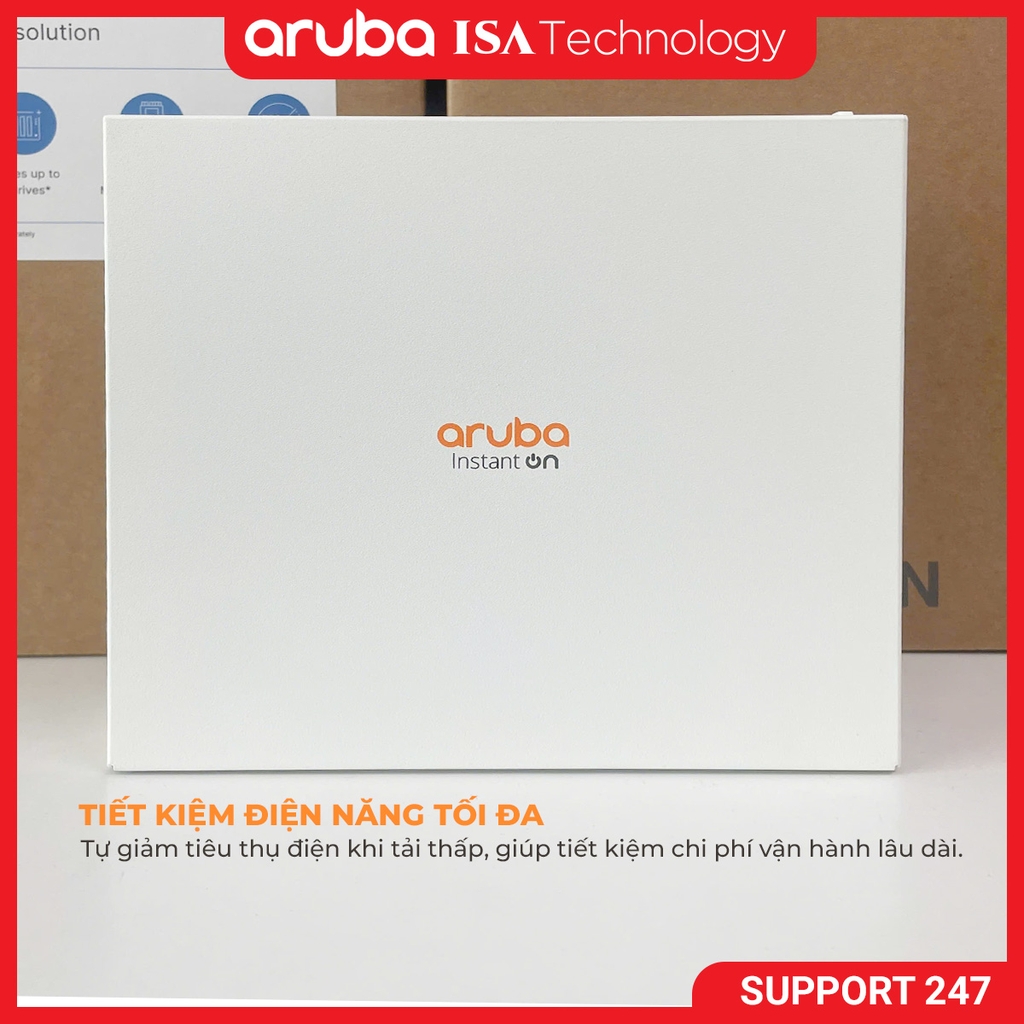 Switch Aruba Instant On 1430 8G  (R8R45A) 8port 16Gbps không cần cấu hình