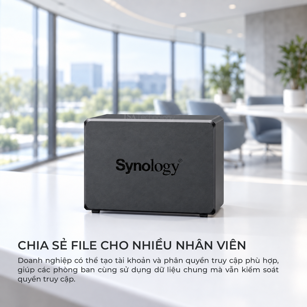 Thiết bị lưu trữ Nas Synology DS925neo+ 4 bay