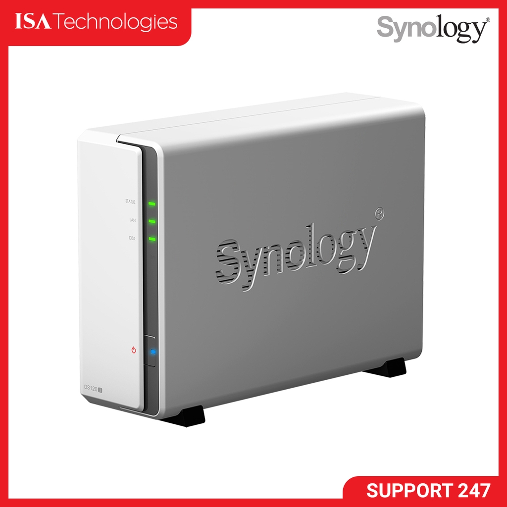 Thiết bị lưu trữ Nas Synology DS120J 1 Bay