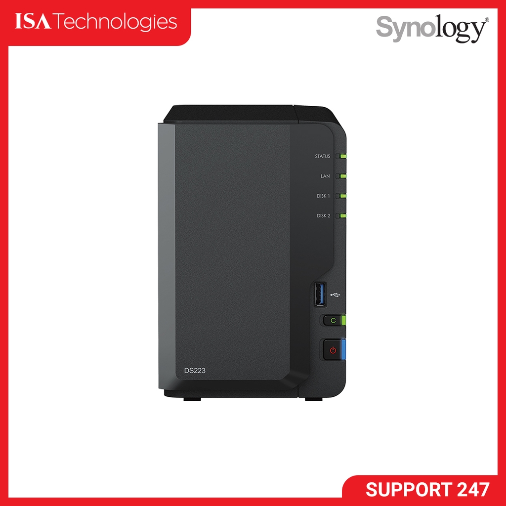 Thiết bị lưu trữ Nas Synology DS223 2-bay