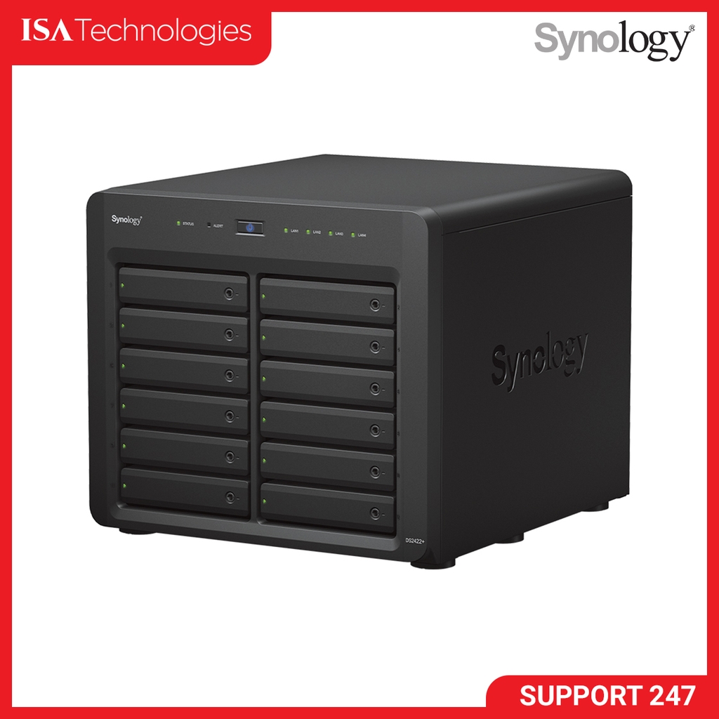 Thiết bị lưu trữ Nas Synology DS2422+ 12Bay