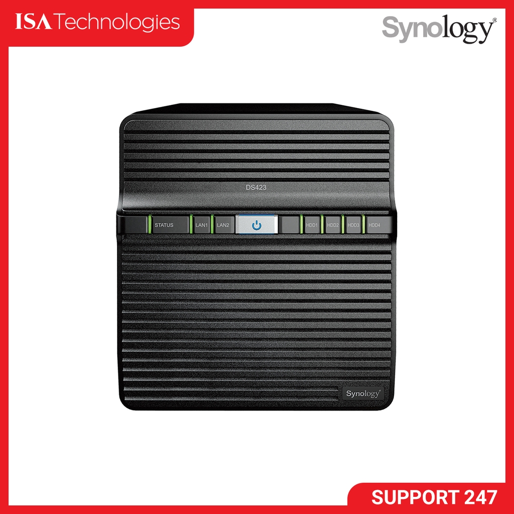 Thiết bị lưu trữ Nas Synology DS423 4 Bay