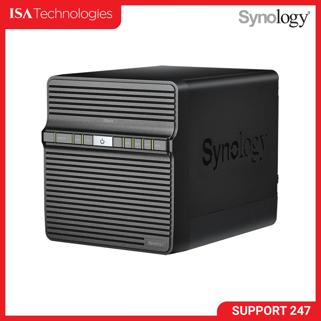 Thiết bị lưu trữ Nas Synology DS423 4 Bay