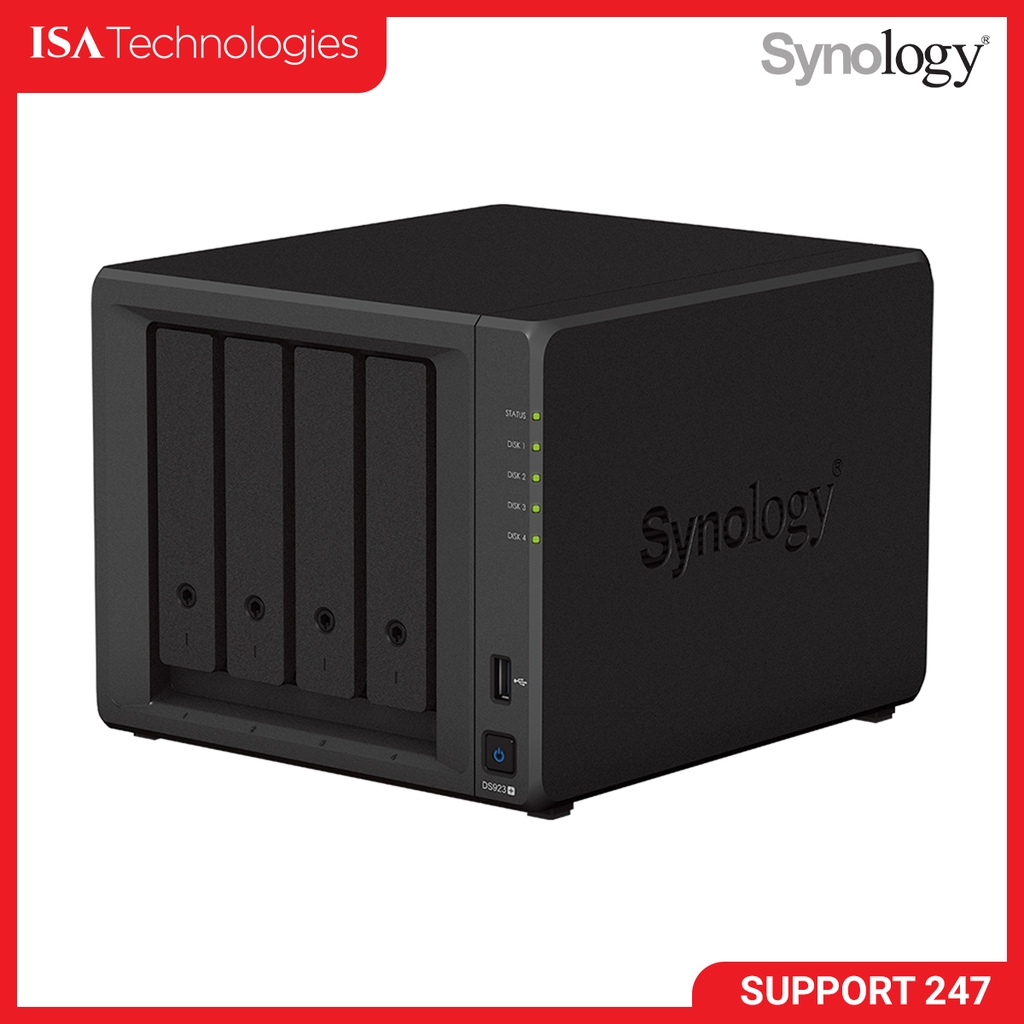 Thiết bị lưu trữ NAS Synology DS923+ 4 Bay