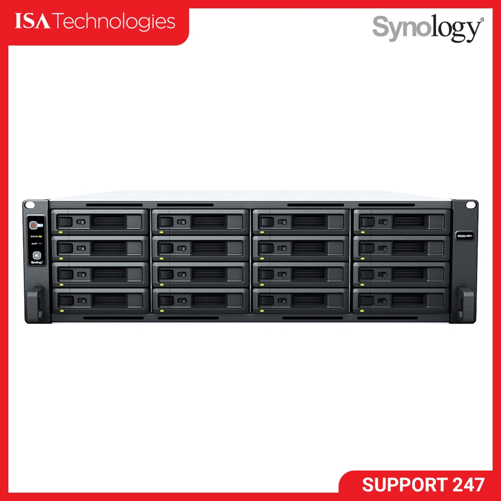 Thiết bị lưu trữ Nas Synology RS2821RP+ 16-bay (up to 28-bay)