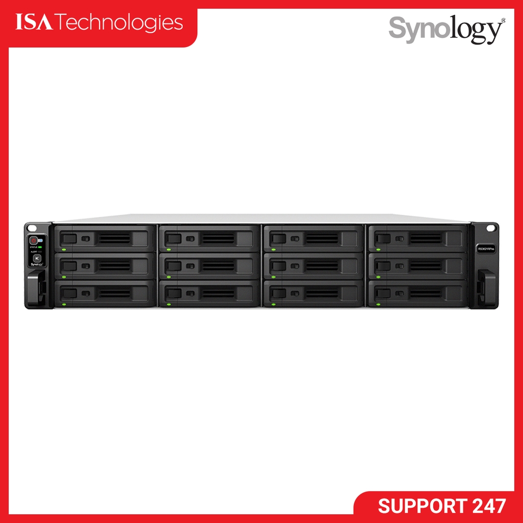 Thiết bị lưu trữ Nas Synology RS3621RPXS 12-bay (up to 36-bay)