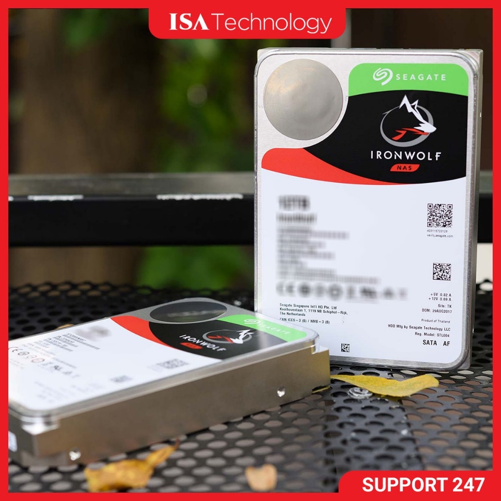 Ổ cứng HDD Seagate IronWolf 2 - 12TB hàng chính hãng, dành cho Nas, PC
