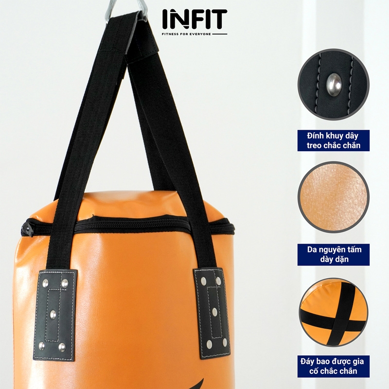 Bao Cát Bao Đấm Boxing Pro Đã Nhồi 100cm