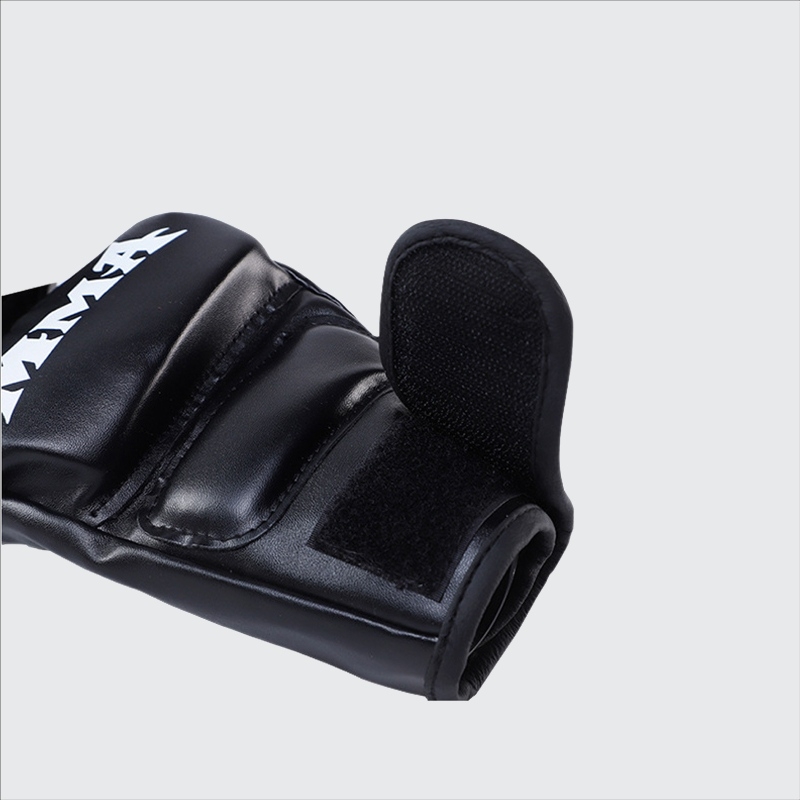 Găng Tay MMA Hở Ngón Đấm Boxing Da PU cao cấp