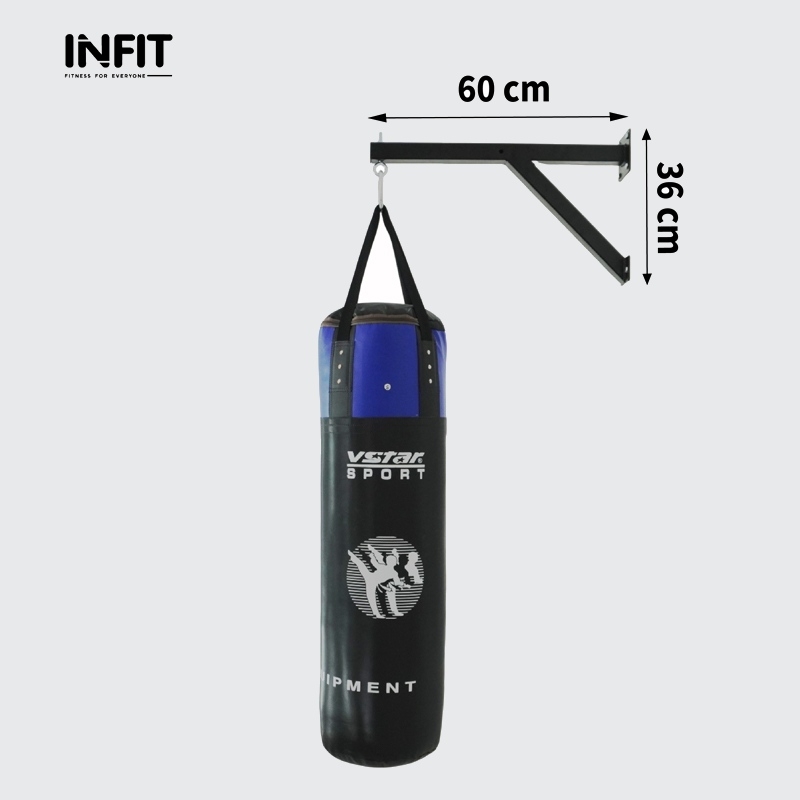 Giá Treo Bao Cát Boxing Gắn Tường INFIT Basic