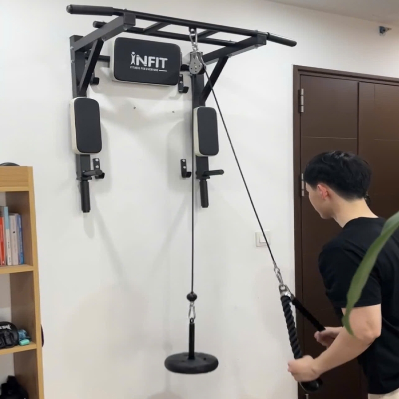 Ròng Rọc Tập Gym INOX 304 INFIT  Tập Gym Tại Nhà
