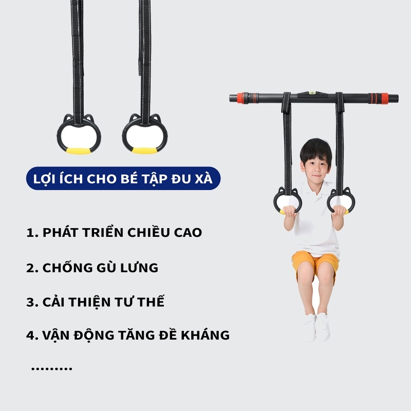 Tay Nắm Đu Xà Cho Trẻ Em Tập Vận Động
