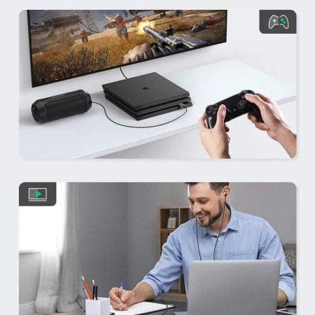 Ugreen Đầu đổi  USB 2.0 sang audio 3.5mm Ugreen 80864 dành cho tai nghe điện thoại máy tính
