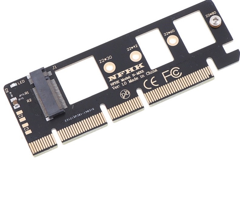 Card Chuyển Ổ cứng M2 NVME sang PCIE X16 X8 X4 Chuyên Dụng