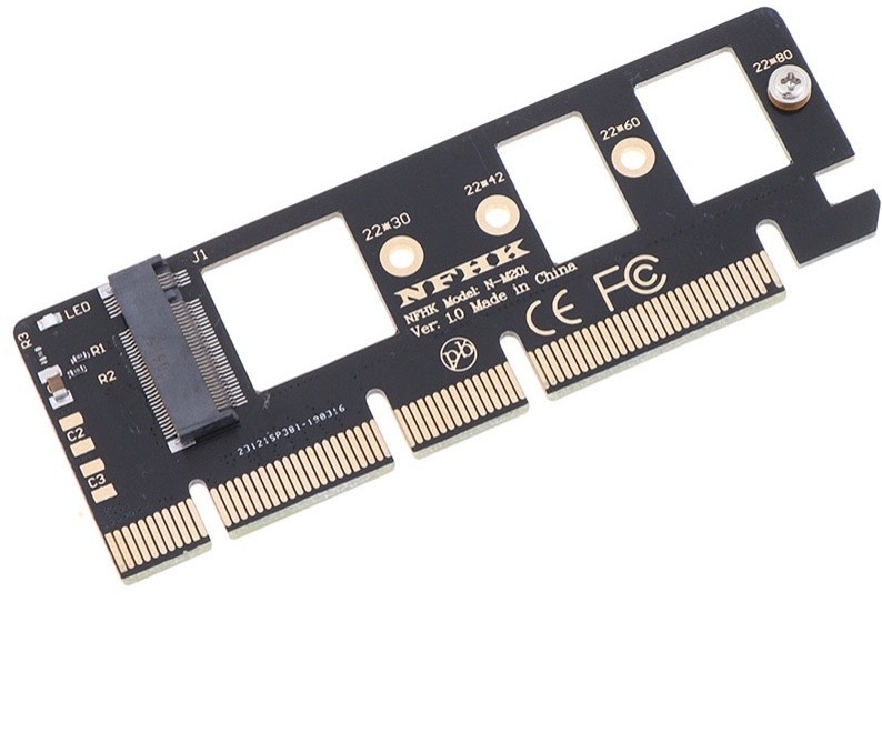 Card Chuyển Ổ cứng M2 NVME sang PCIE X16 X8 X4 Chuyên Dụng