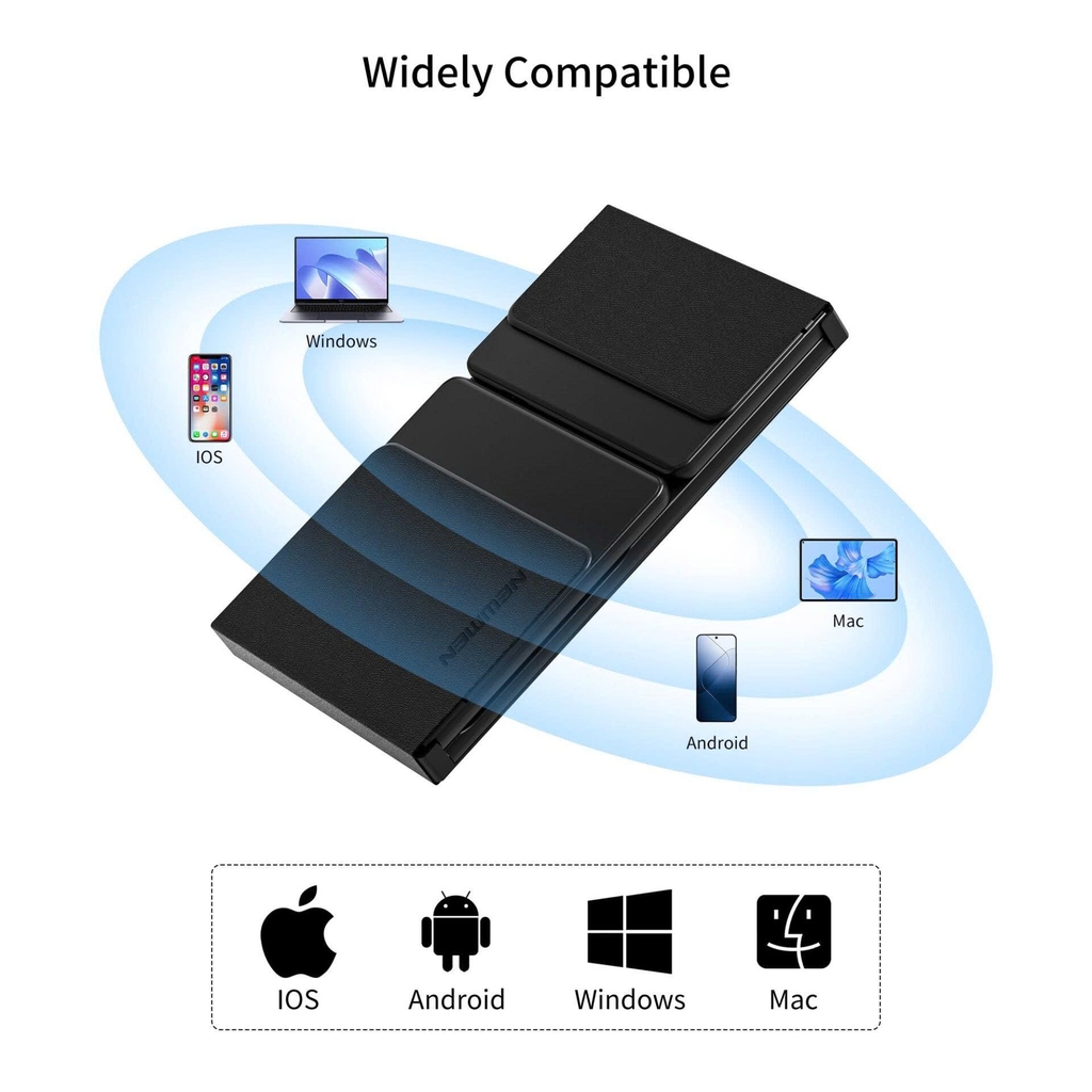 Bàn phím Bluetooth không dây Newmen BK66 Foldable  gấp gọn