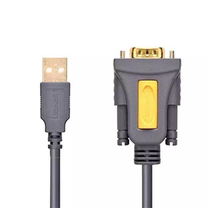 Cáp chuyển USB Sang Com9 RS232 Ugreen 20201 CR104 dài 1,5m - Hàng Chính Hãng