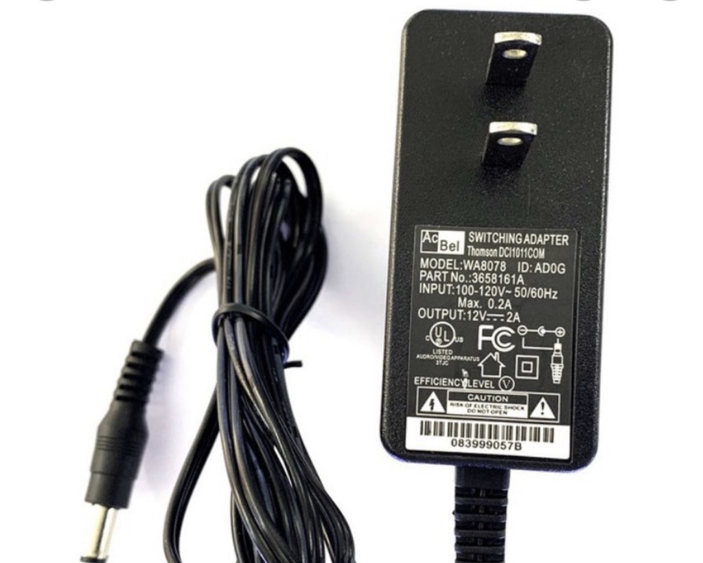 Nguồn 12V 2A Acbel/Actiontec  chân 5.5 x 2.1 dùng cho camera wifi ....